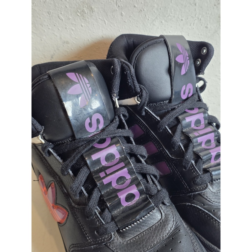 Adidas Drop Step XLT  Sneakers Black Sz 9 Mens Black Pink - Picture 6 of 13
